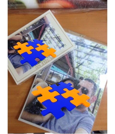 Resimli Puzzle Baskı 35x50